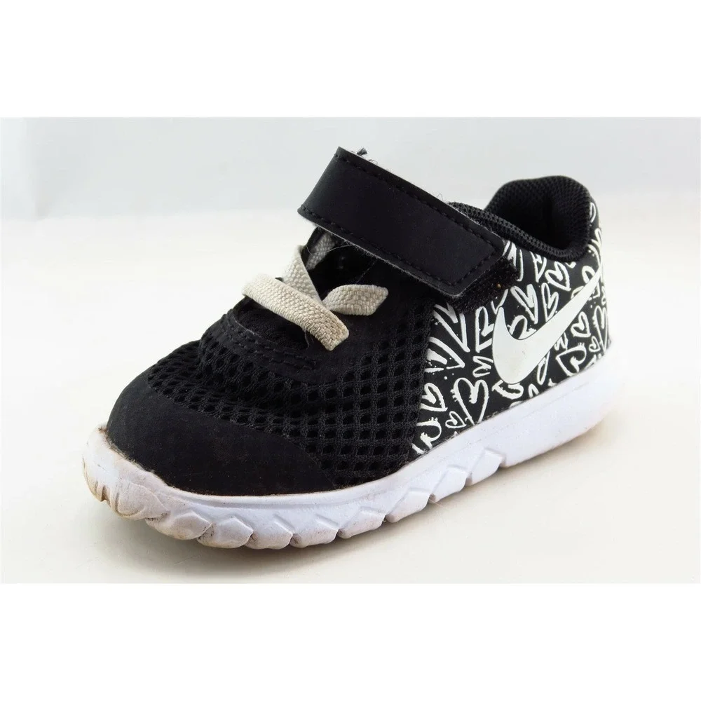 Nike Flex Experience RN 5 Black Fabric Athletic Toddler Unisex Sz 4